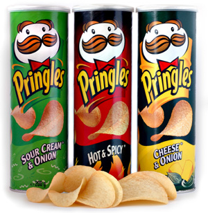 Изобретателя упковки Pringles похоронили в банке из-под чипсов